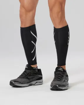 2XU Compression Calf Guard (Black/Black)