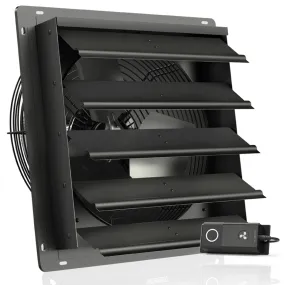 AC Infinity AIRLIFT S16, Shutter Exhaust Ventilation Fan 16", Speed Controller