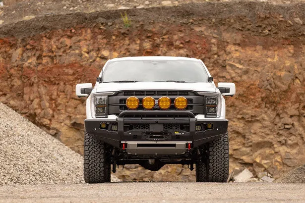 Apex Single Hoop Front Bumper Suited for 2021  Ford F-150