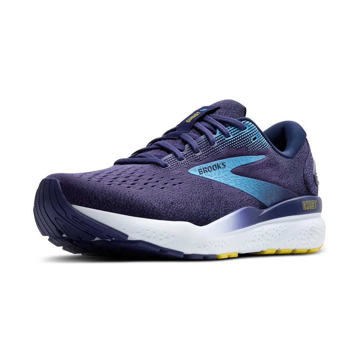 Brooks Ghost 16 Mens | Blue/bonnie Blue/yellow