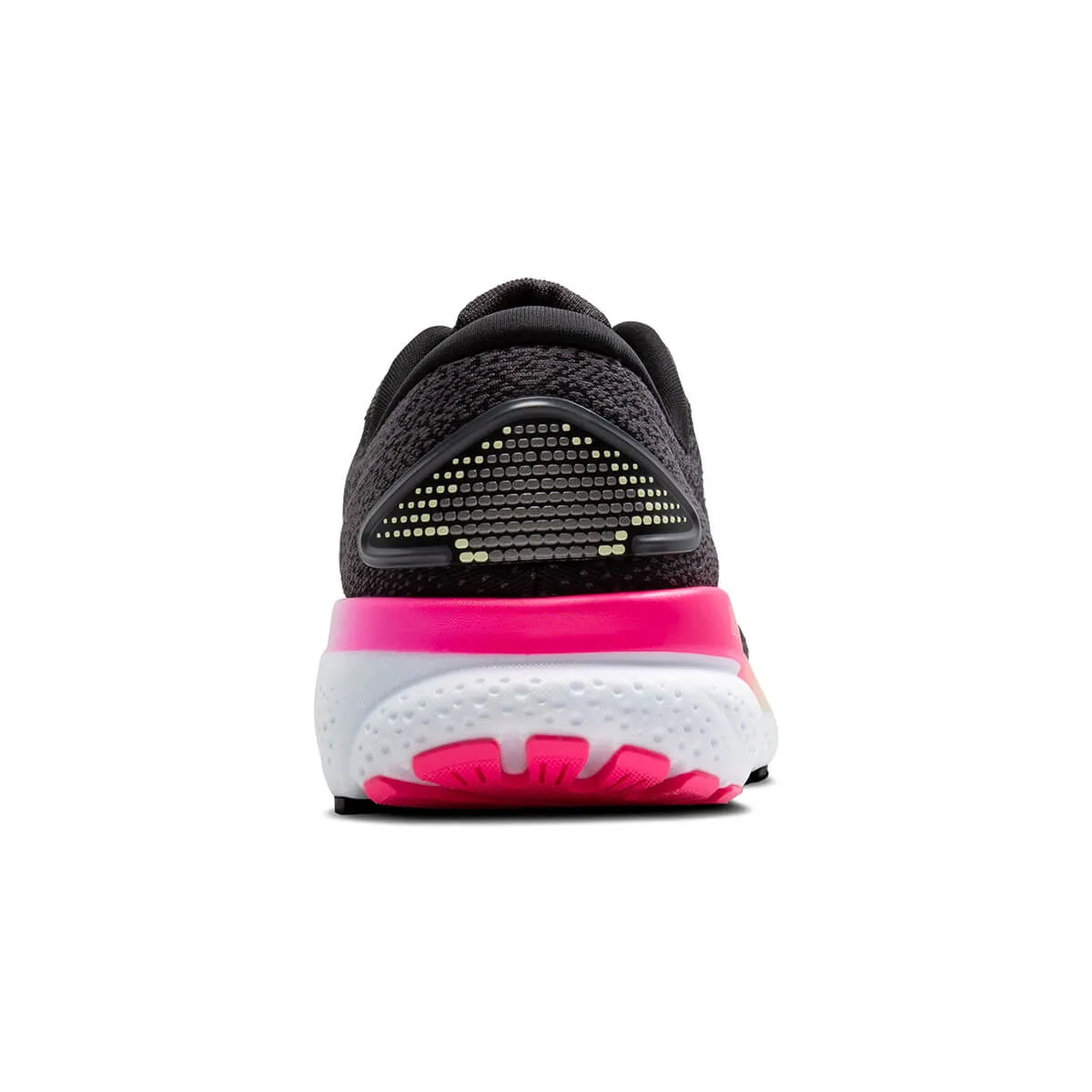 Brooks Ghost 16 Womens | Black/pink/yellow