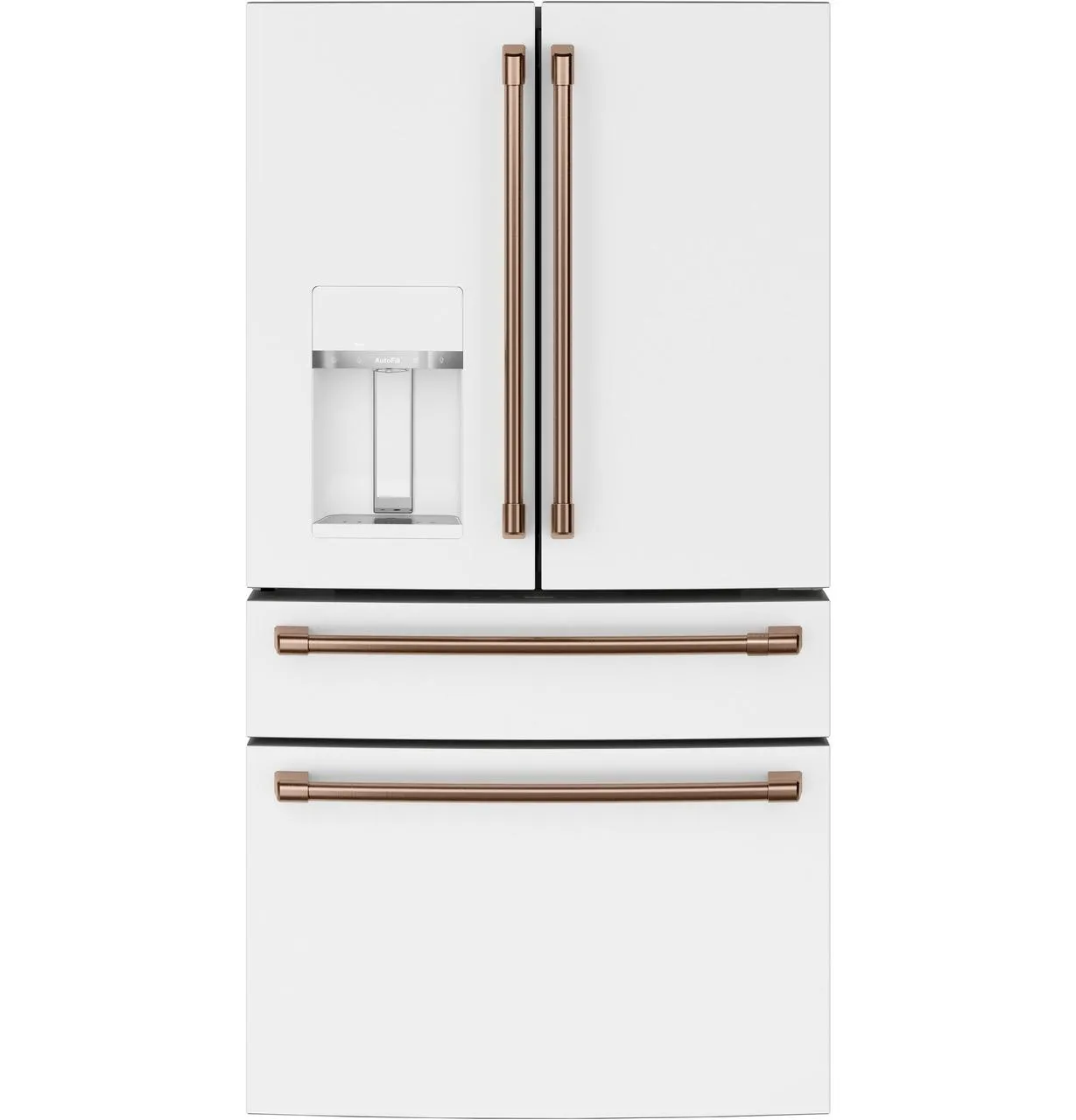 Cafe CVE28DP4NW2 Caf(eback)™ ENERGY STAR® 27.8 Cu. Ft. Smart 4-Door French-Door Refrigerator