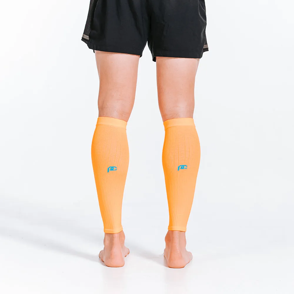 Calf Sleeves, Neon Orange