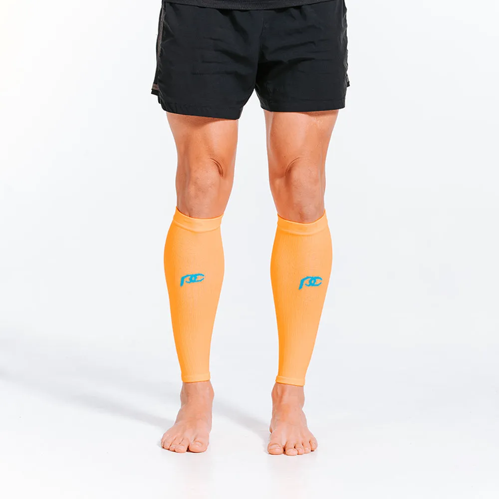 Calf Sleeves, Neon Orange