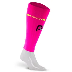 Calf Sleeves, Pink (Wide-Calf)