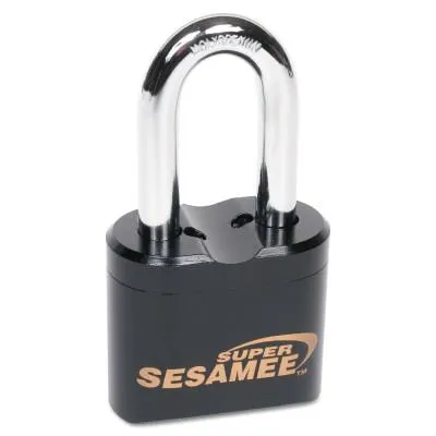 CCL™ Super Sesamee Keyless Padlocks, 7/16 in Diam., 7/8 in W X 2 in H, K637