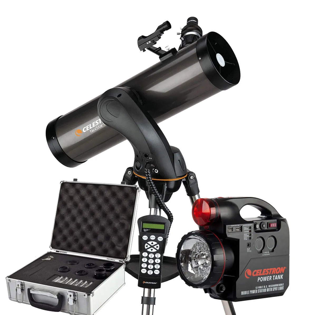 Celestron NexStar 130 SLT Telescope Bundle - 31145-BUN3-T