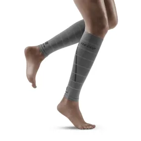 CEP Reflective Compression Calf Sleeves, Women