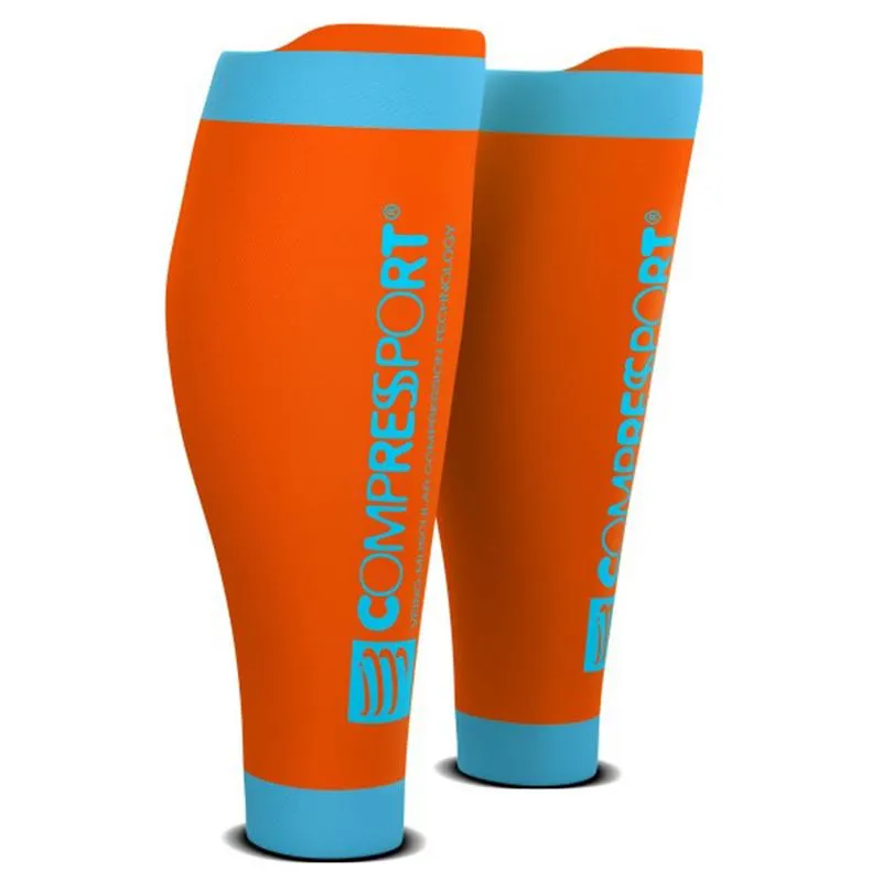 COMPRESSPORT R2V2 CALF SLEEVES (R2V2-2111) - ORANGE