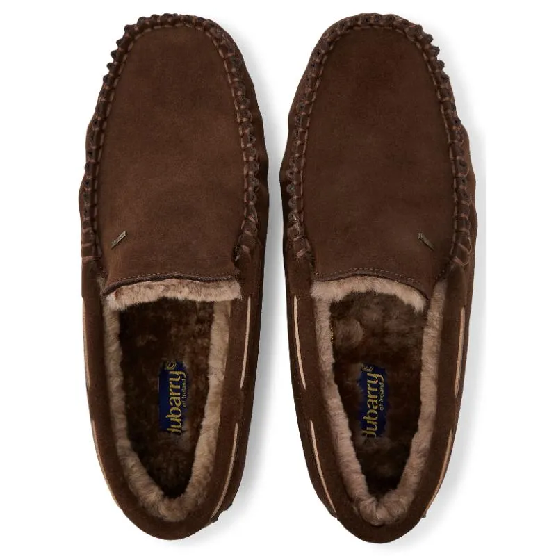 Dubarry Ventry Mens Moccasin Slippers - Cigar