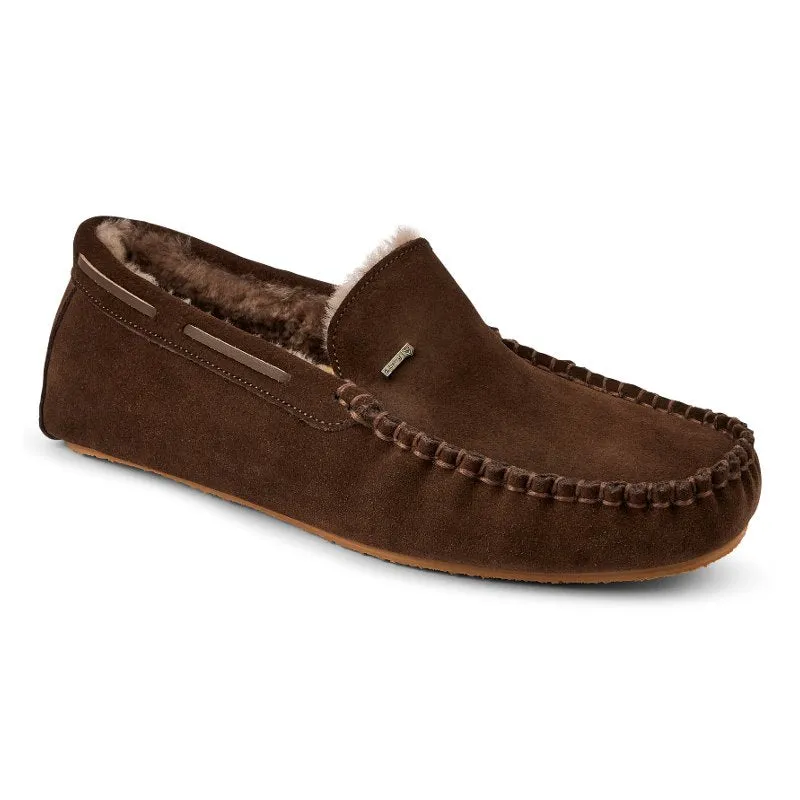 Dubarry Ventry Mens Moccasin Slippers - Cigar