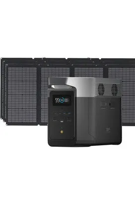 EcoFlow Delta Max 1600 Solar Kit with 220W Solar Panel