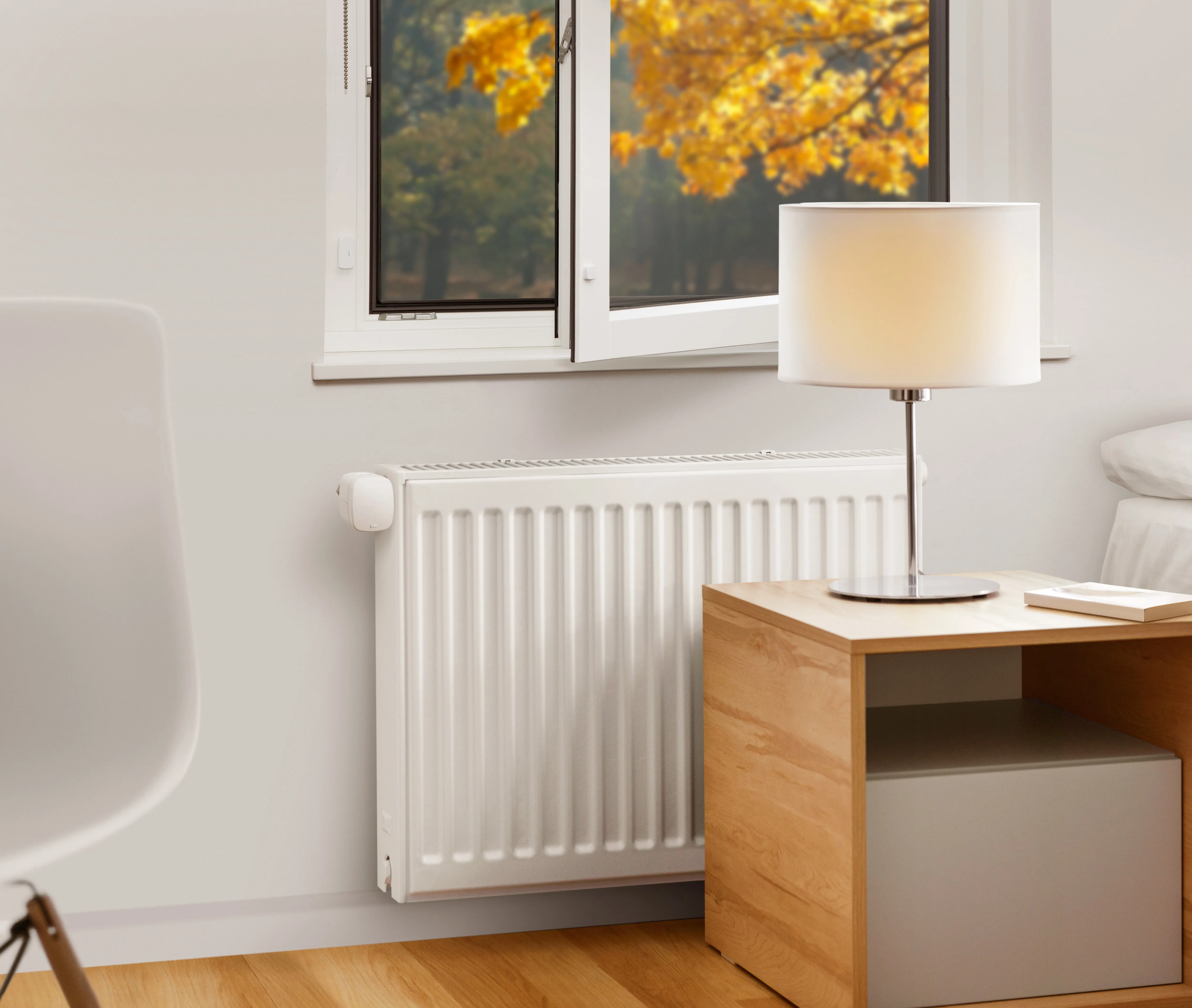 Eve Smart Radiator Valve and Door & Window Smart Contact Sensor Bundle with Apple HomeKit technology