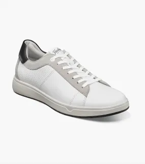 Florsheim HEIST Lace To Toe Sneaker-White