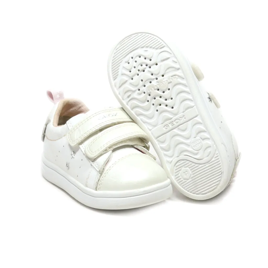 Geox Crawlers Leather White Colour For Kids