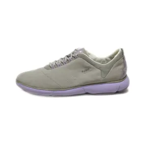 Geox Lace Ups Fabric Grey Colour For Women