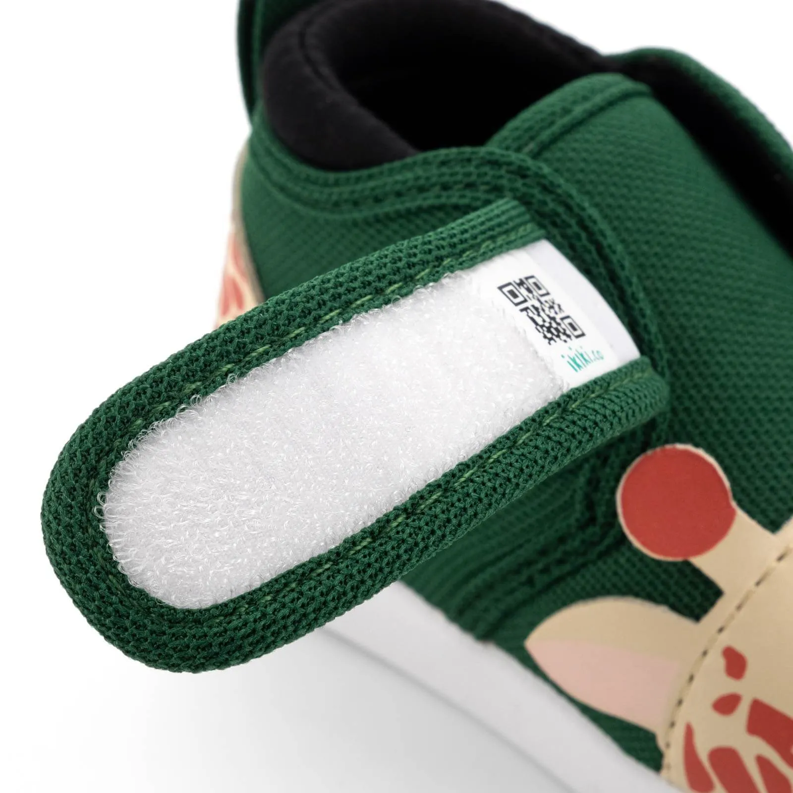 Giraffe Squeaky Toddler Shoes | Green