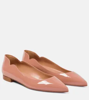 Hot chickita Christian Louboutin patent ballet flats, beige