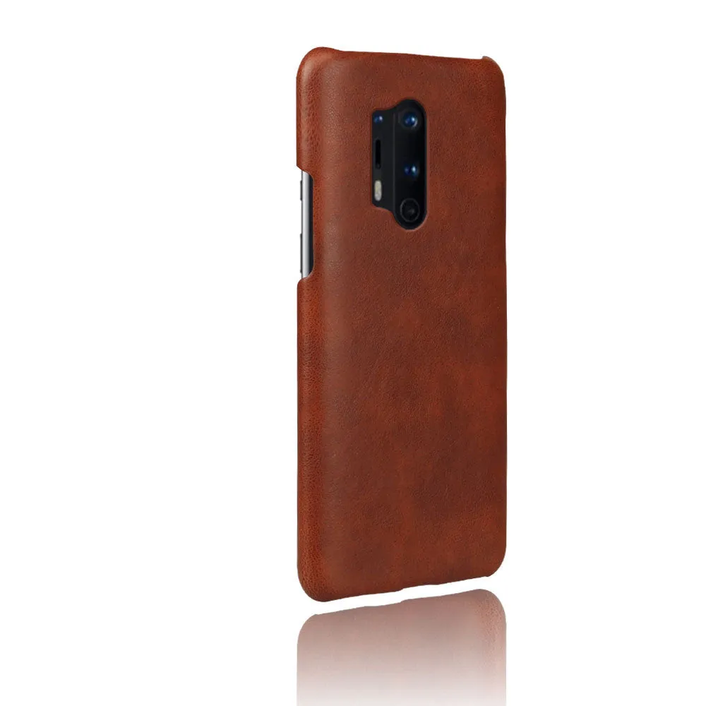 Leather Back Cover - Oneplus 8 pro