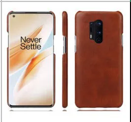 Leather Back Cover - Oneplus 8 pro