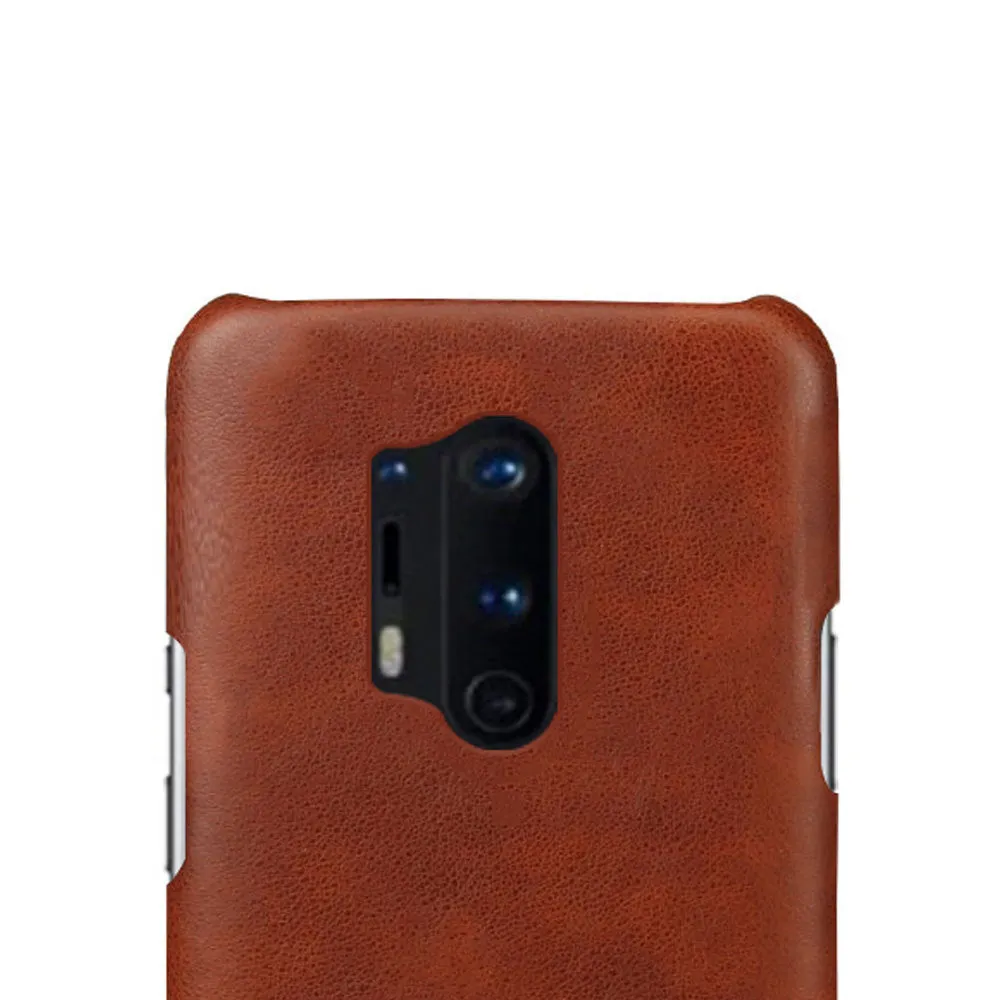 Leather Back Cover - Oneplus 8 pro