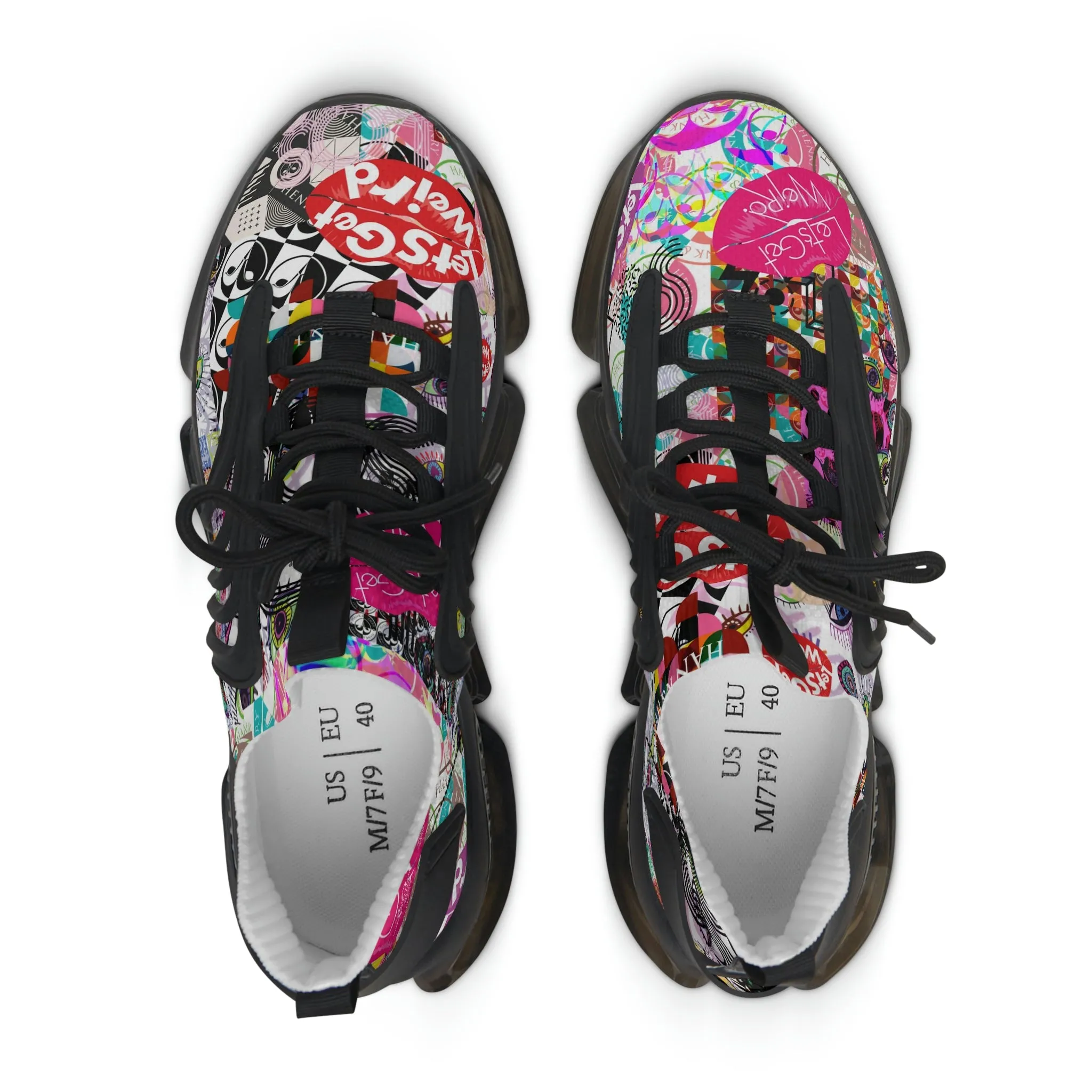 Let's Get Weird | Women's Mesh Sneakers