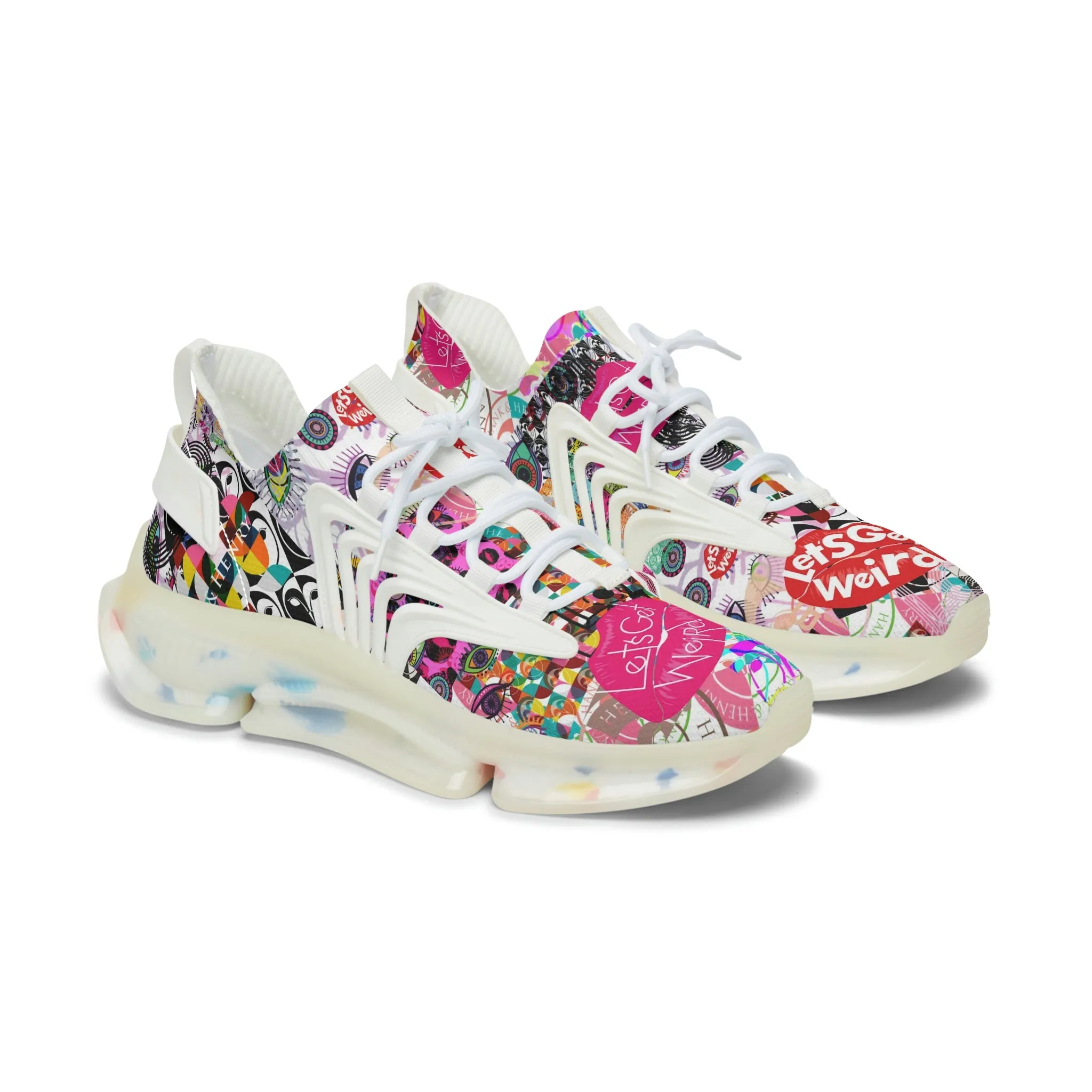 Let's Get Weird | Women's Mesh Sneakers