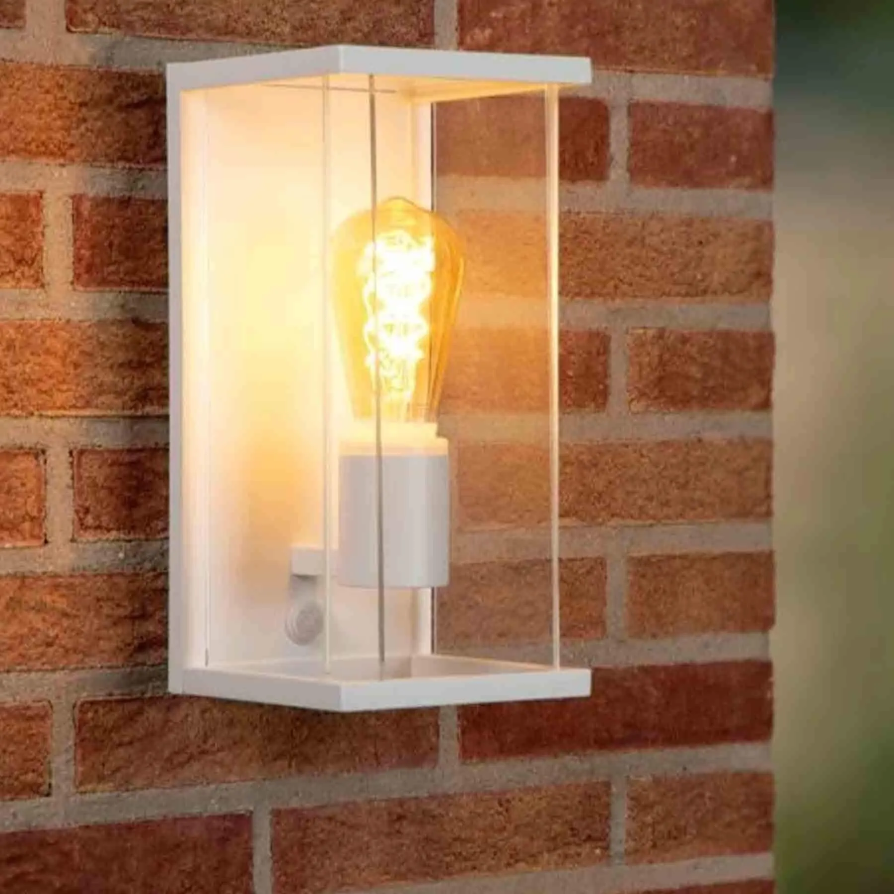 Lucide Claire Outdoor Wall Light with Motion Sensor