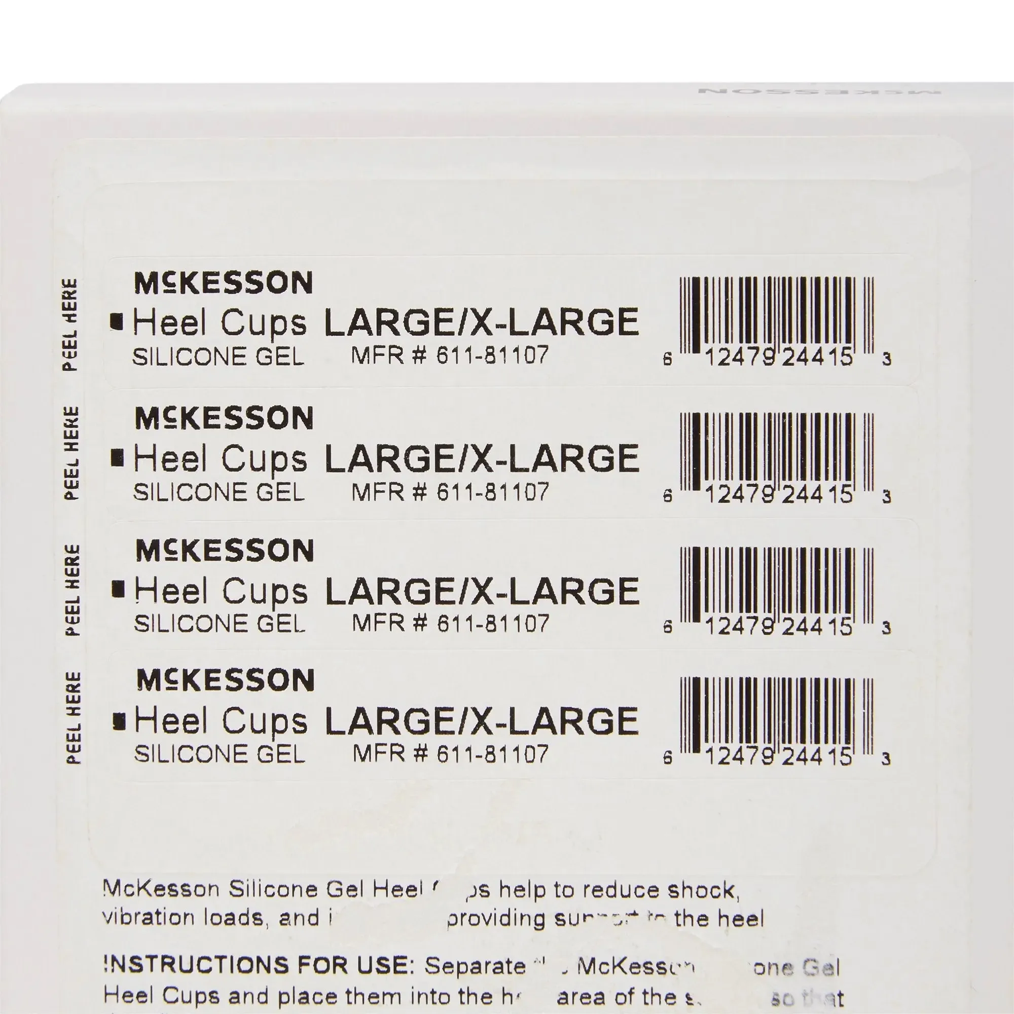 McKesson Heel Cup, Large / Extra Large