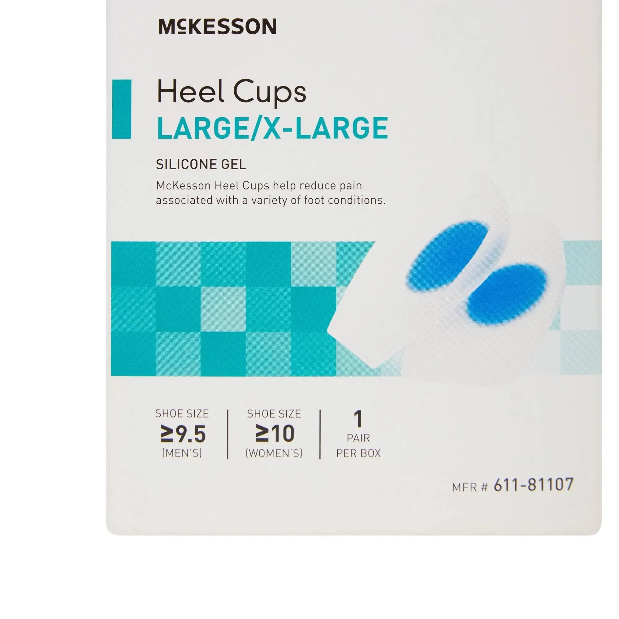 McKesson Heel Cup, Large / Extra Large