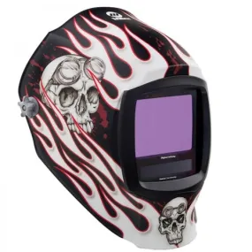 MILLER DIGITAL INFINITY HELMET - DEPARTED with Clear Light Lens