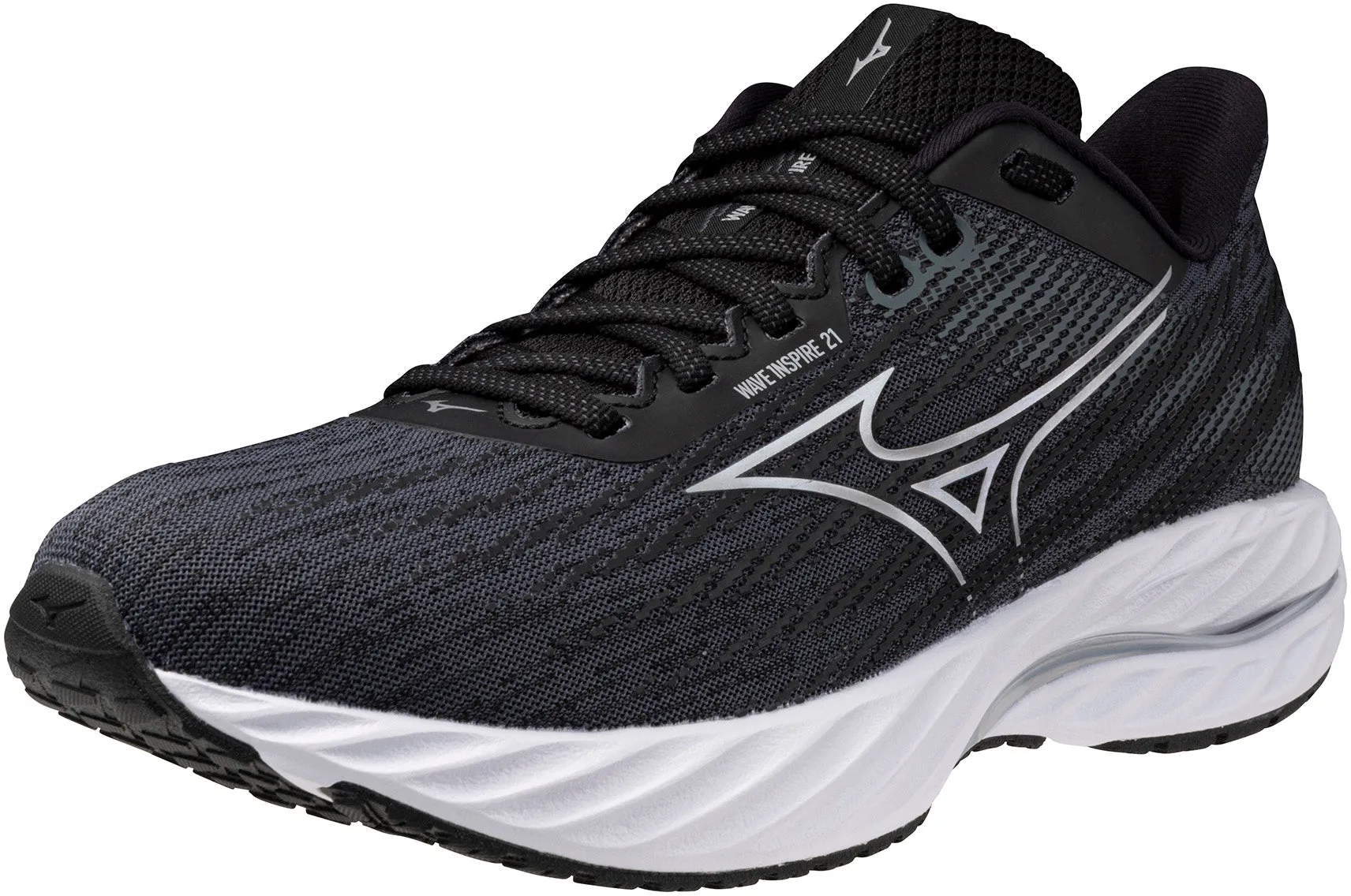 Mizuno Wave Inspire 21 Womens Running Shoes - Black