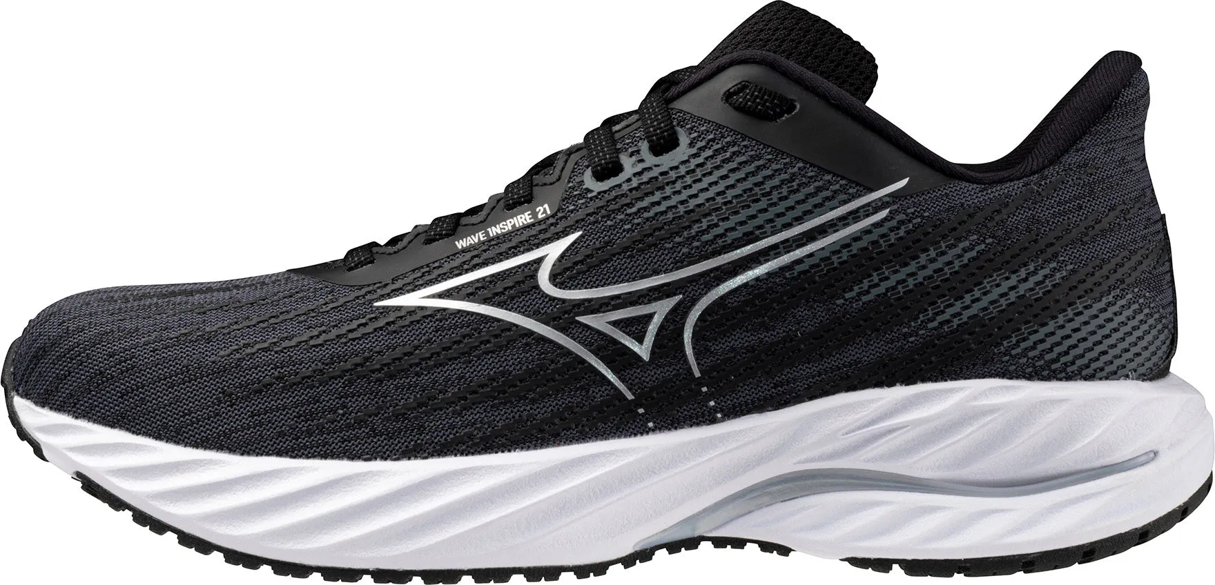 Mizuno Wave Inspire 21 Womens Running Shoes - Black