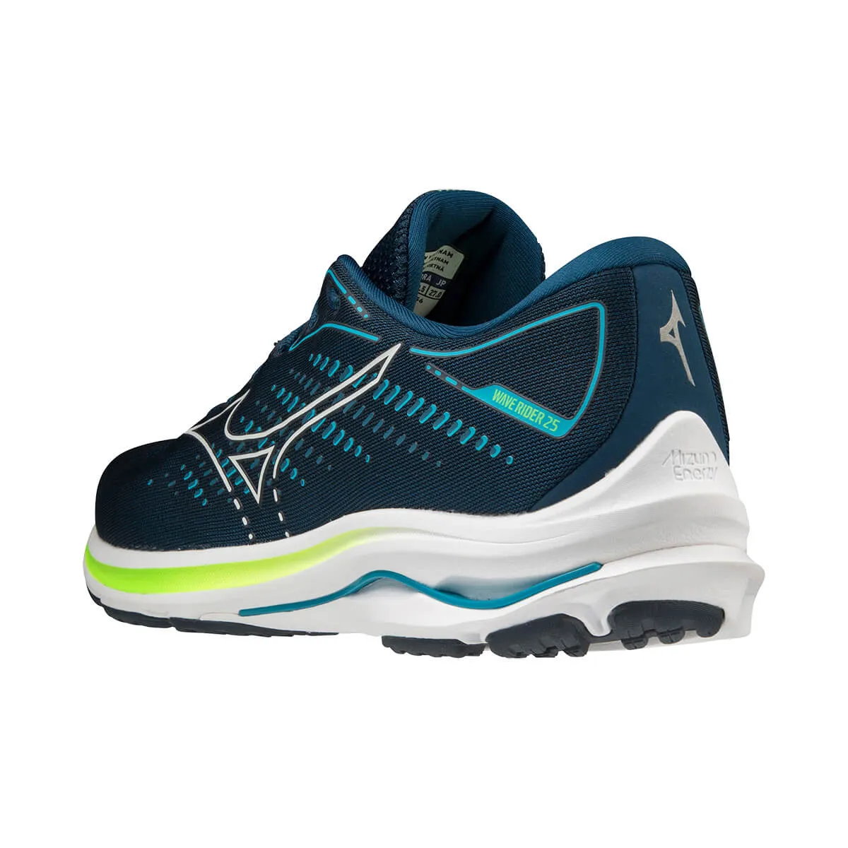 Mizuno Wave Rider 25 Mens | Gibraltars/wht/greengeck