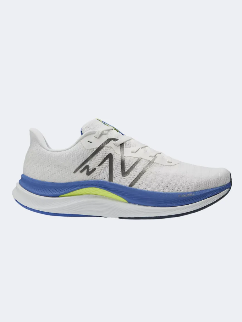 New Balance Propel Men Running Shoes White/Marine Blue