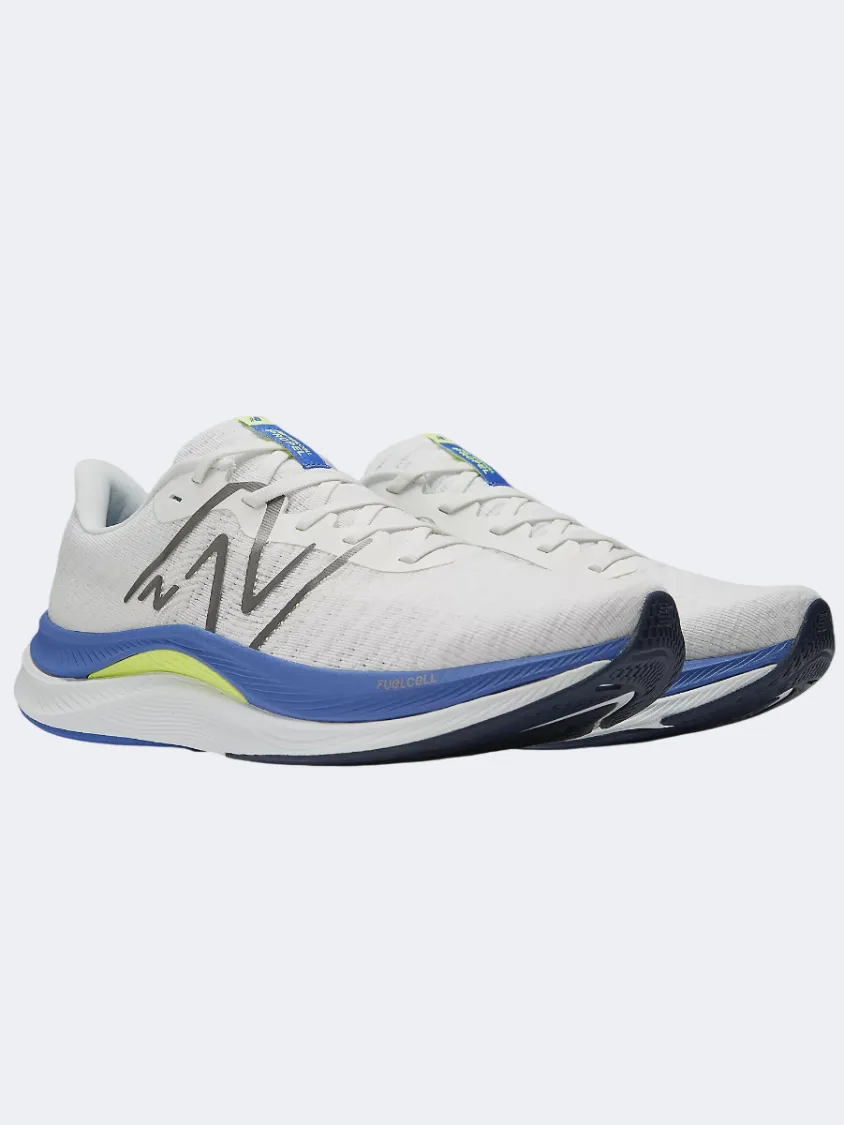 New Balance Propel Men Running Shoes White/Marine Blue