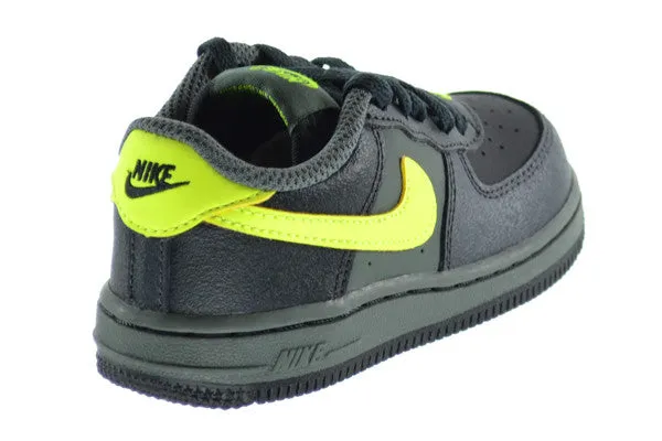 Nike Air Force 1 (TD) Baby Toddlers Sneakers Black Pine/Volt-Dark Green