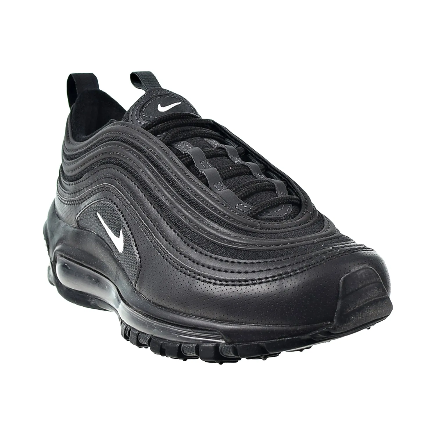 Nike Air Max 97 Big Kids' Shoes Black-Anthracite-White