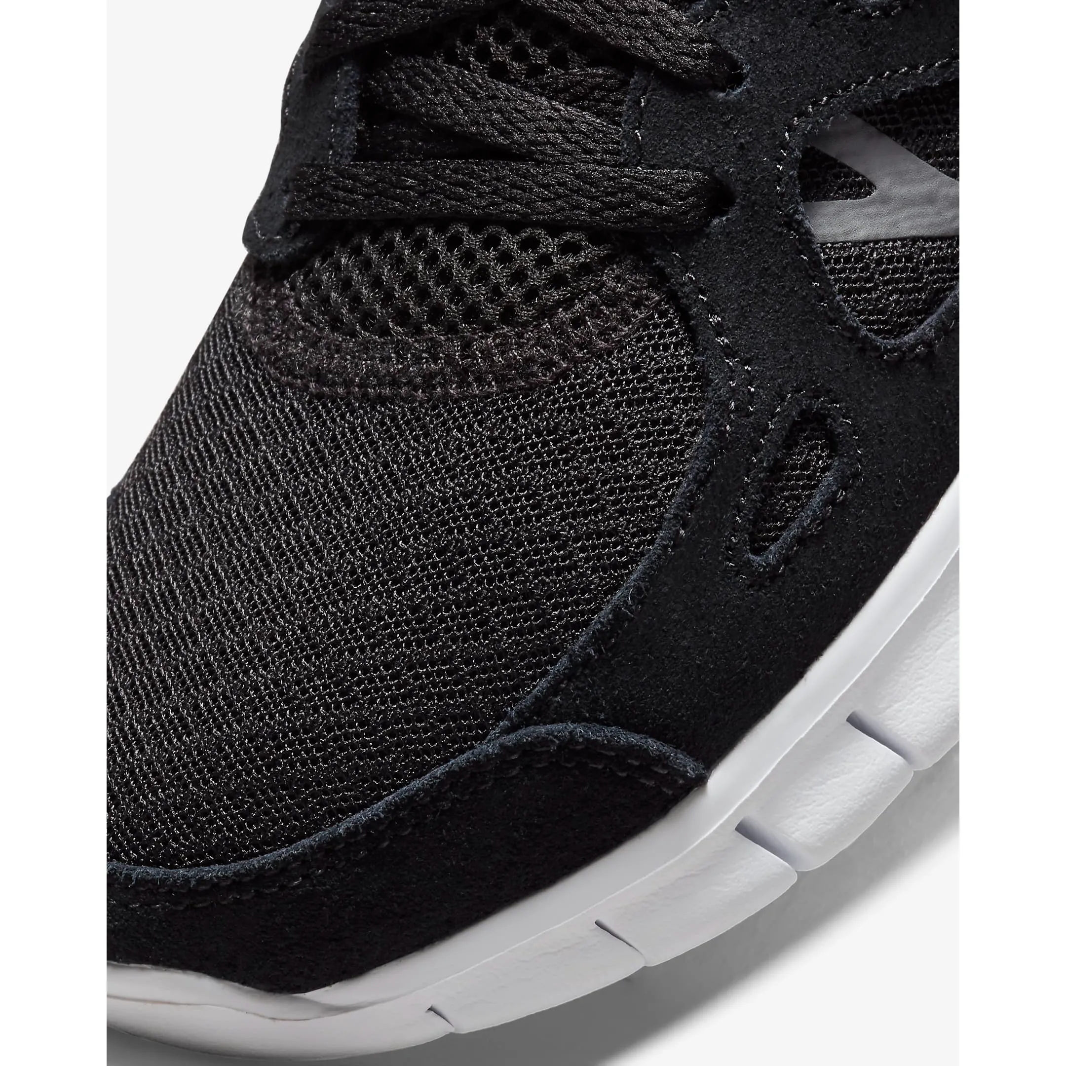 Nike Kid's Free Run 2 Shoes - Black / Dark Grey / White