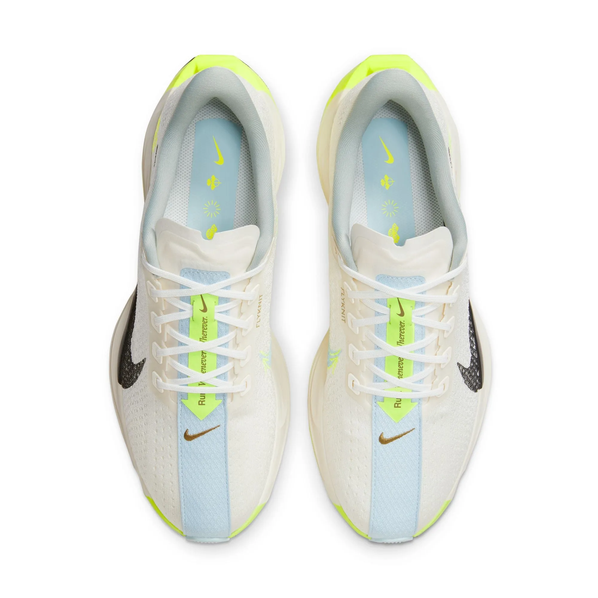 Nike Men's Pegasus Plus Running Shoes Sail / Pale Ivory / Volt / Black