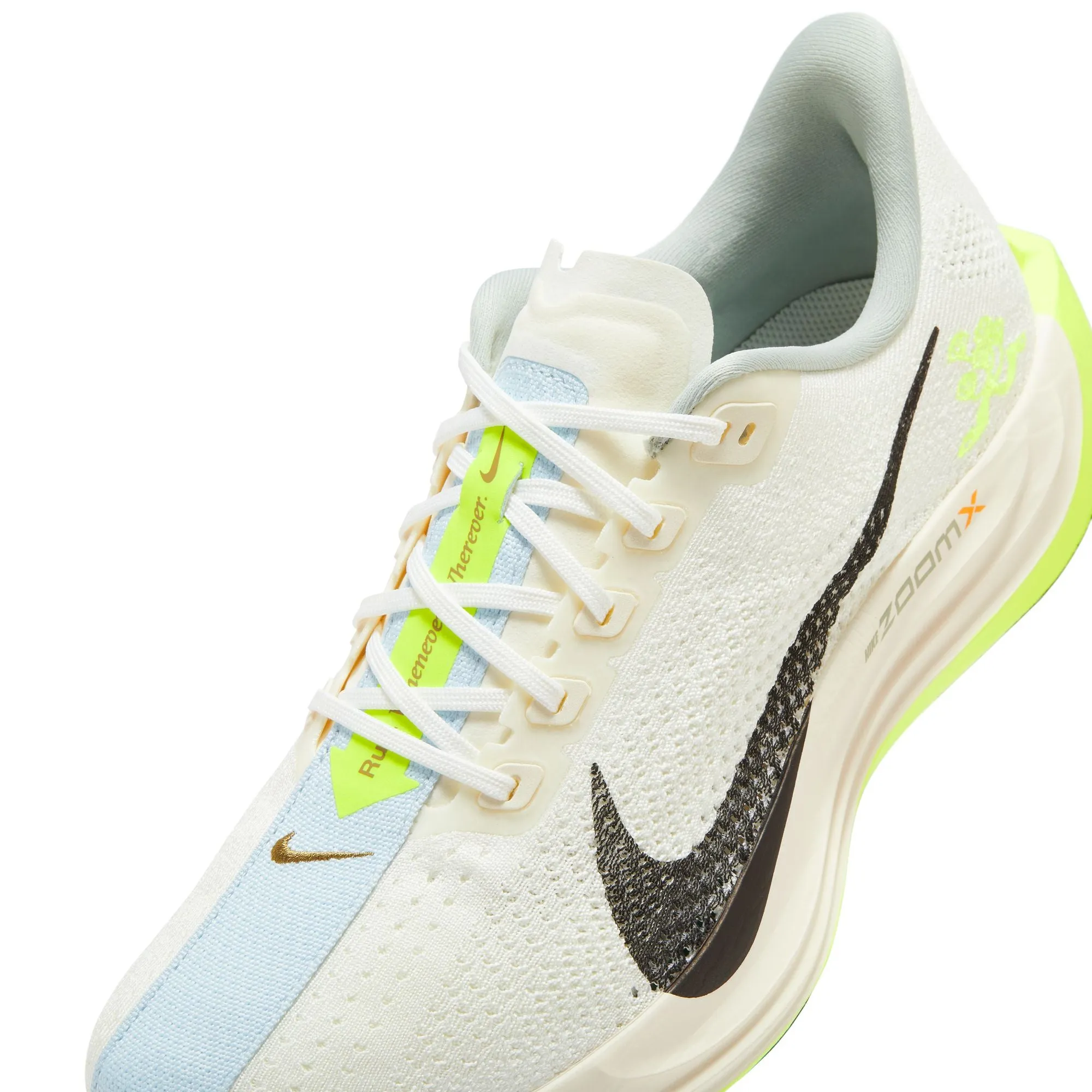 Nike Men's Pegasus Plus Running Shoes Sail / Pale Ivory / Volt / Black