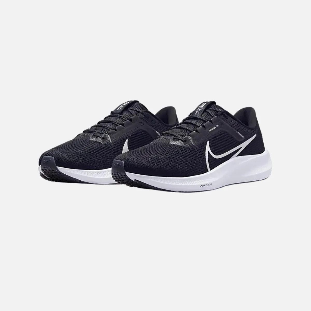 Nike Pegasus 40 Men's Road Running Shoes -Black/Iron Grey/White