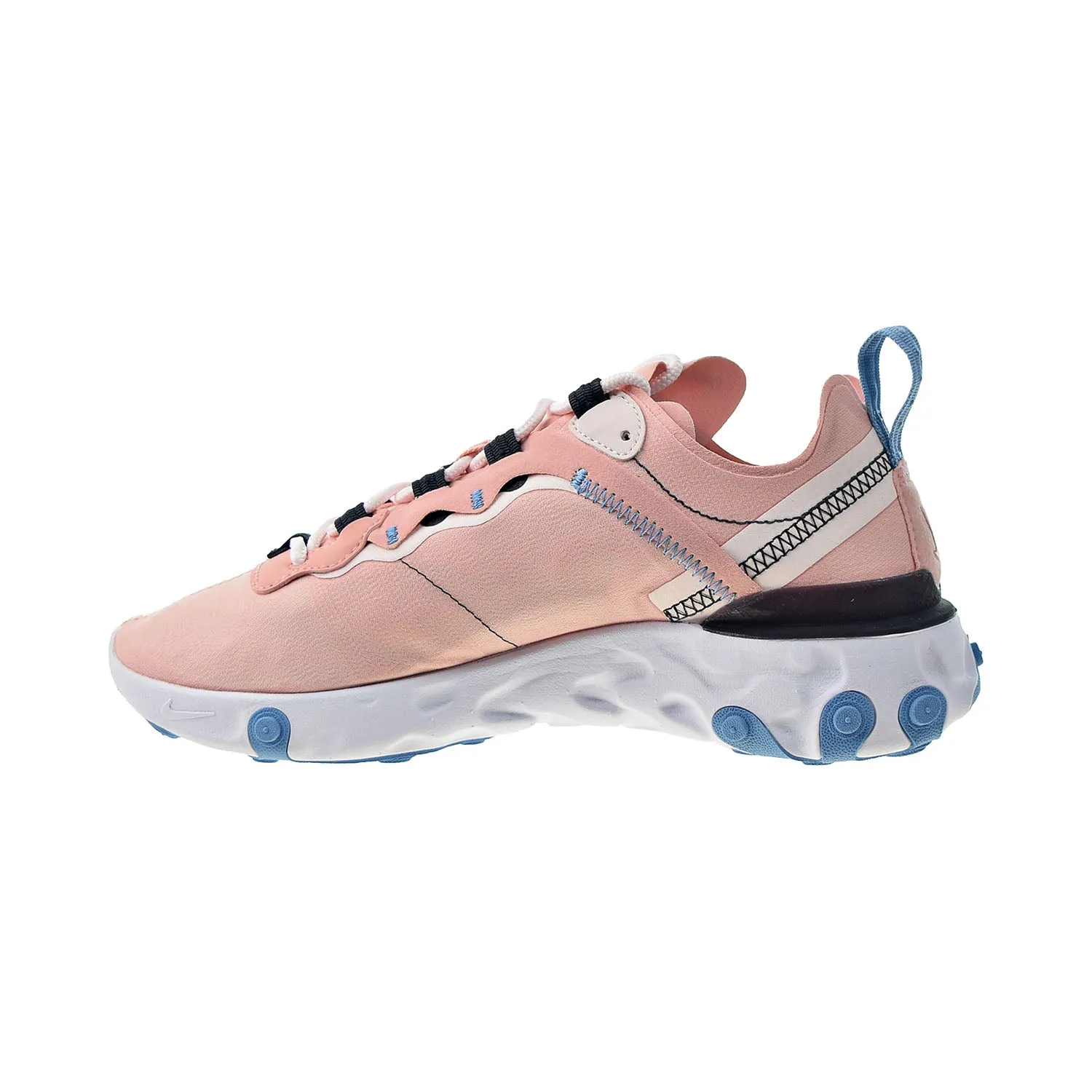 Nike React Element 55 Women's Shoes Coral Stardust-Oil Grey