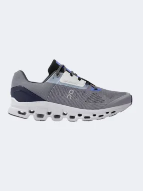 On Cloudstratus Men Running Shoes Fossil/Midnight