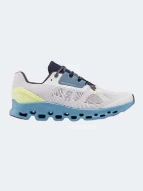 On Cloudstratus Men Running Shoes Frost/Niagara