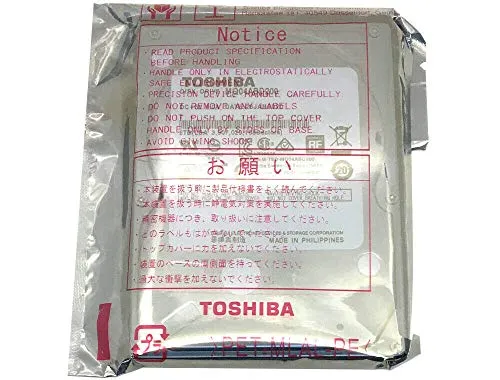 Тoshiba 2ТВ 5400RРМ 16МВ SАТА 6Gb/s (9.5mm) 2.5" Nоtеbоок / РS4 НDD - New - МQ04АВD200