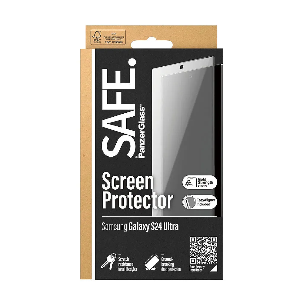 PanzerGlass SAFE Glass Screen Protector for Galaxy S24 Ultra 5G