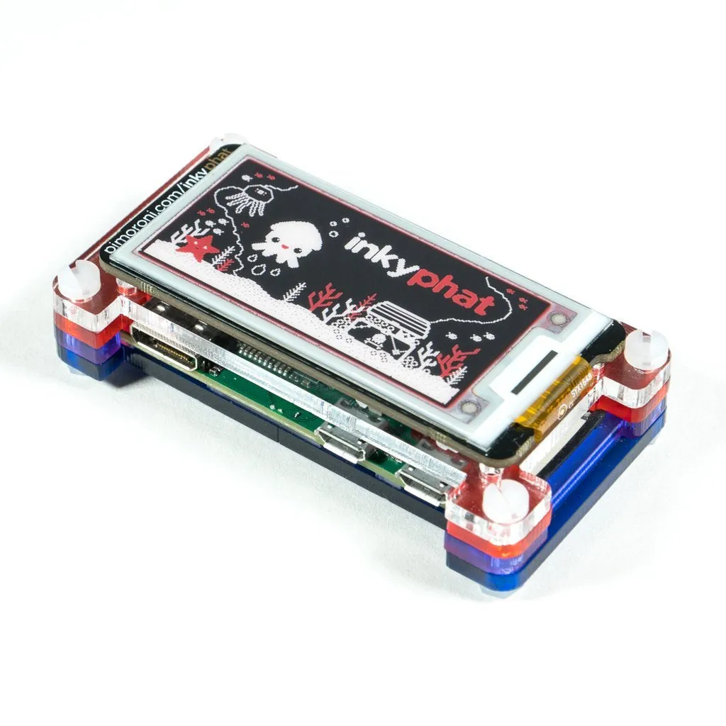 Pimoroni Inky pHAT (ePaper/eInk/EPD)