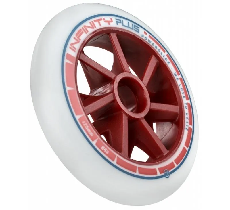 Powerslide Infinity Plus 110mm Wheels Red 6 Pack