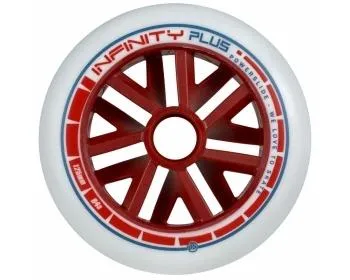 Powerslide Infinity Plus 110mm Wheels Red 6 Pack